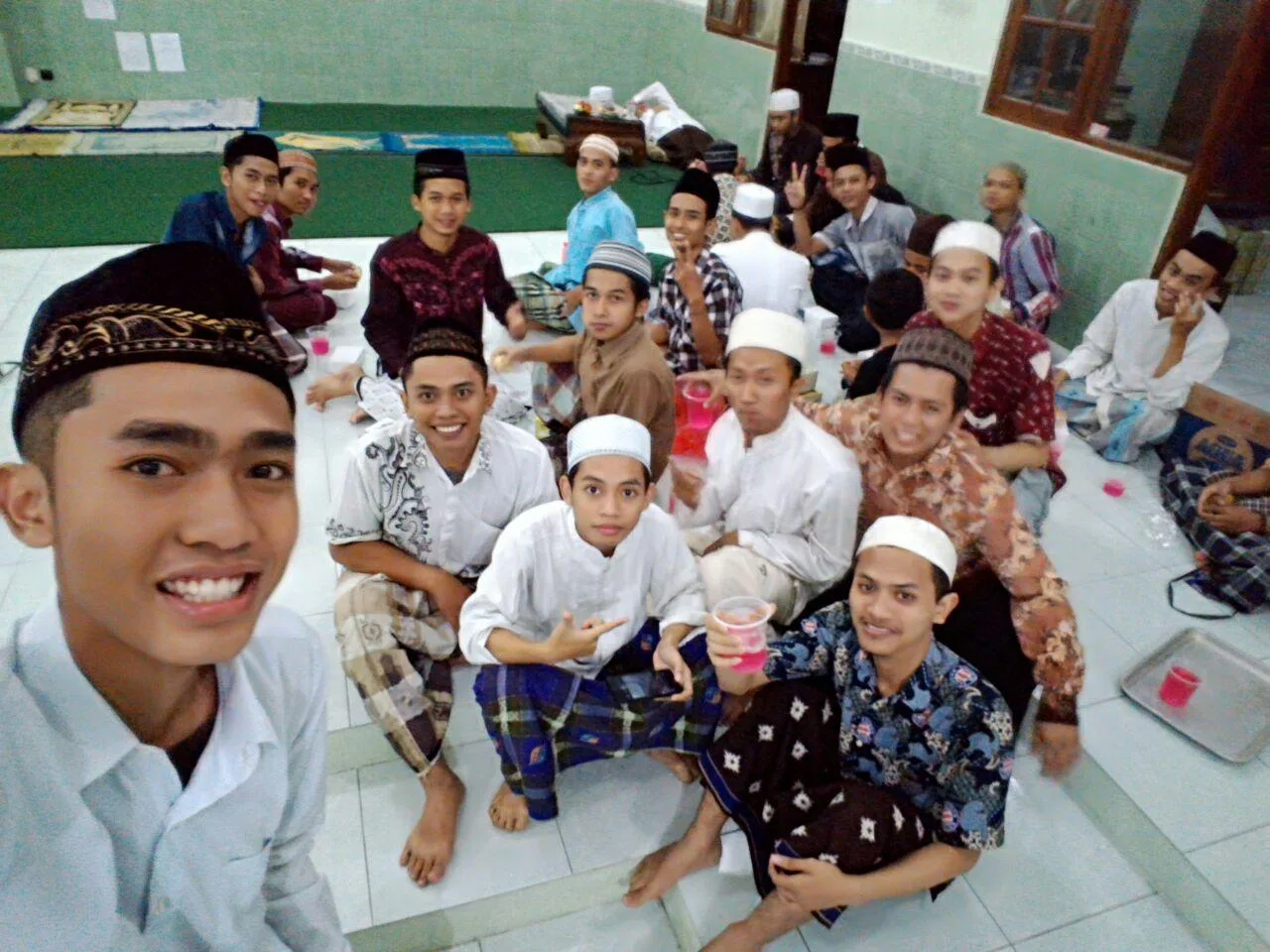Foto bersama Santri PPRQ Semarang